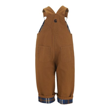 Carhartt Toddler Boys' 2-4 Flannel Lined Canvas Overall Pants