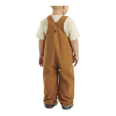 Carhartt Toddler Boys' 2-4 Flannel Lined Canvas Overall Pants