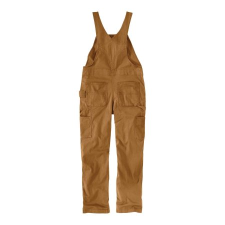 Carhartt Women's Rugged Flex Loose Fit Double Front Canvas Bib Overalls