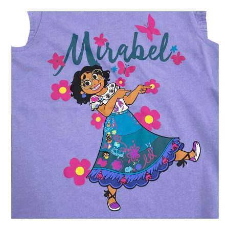 Character Toddler Girls' 2-6 Encanto On The Go T Shirt Set