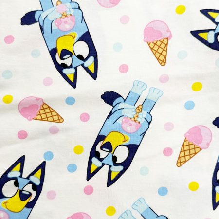 Character Toddler Girls' 2-6X Ice Cream Bluey T Shirt - 2 Pack