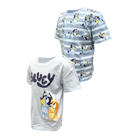 Character Toddler Boys' 2-7 Bluey T Shirt - 2 Pack