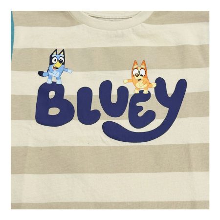 Character Toddler Boys' 2-7 Bluey T Shirt And Shorts Set