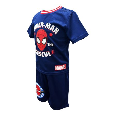 Character Toddler Boys' 2-7 Spiderman T Shirt And Shorts Set