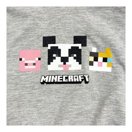 Character Girls' Mine Craft Animal Heads Hoodie