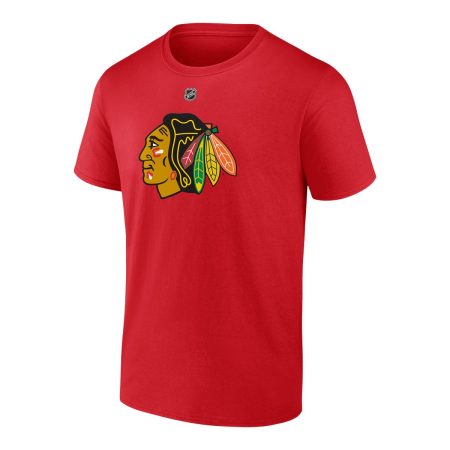 Chicago Blackhawks Fanatics Connor Bedard Authentic Stack T Shirt