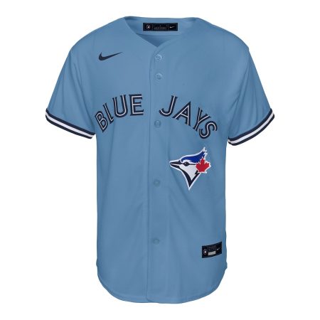 Nike Child Toronto Blue Jays Bo Bichette Replica Lightweight Breathable Baseball Jersey