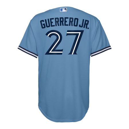 Nike Kids' Toronto Blue Jays Vladimir Guerrero Jr. Replica Lightweight Breathable Baseball Jersey