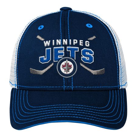 Child Winnipeg Jets Outerstuff Lockup Meshback Adjustable Cap