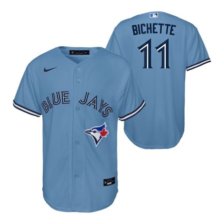 Nike Child Toronto Blue Jays Bo Bichette Replica Lightweight Breathable Baseball Jersey