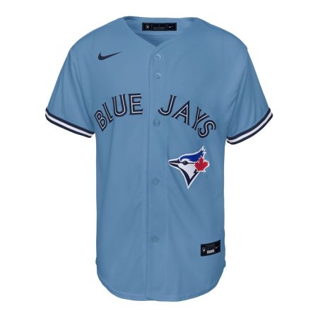 Nike Kids' Toronto Blue Jays Vladimir Guerrero Jr. Replica Lightweight Breathable Baseball Jersey