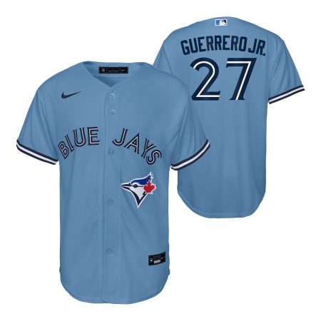 Nike Kids' Toronto Blue Jays Vladimir Guerrero Jr. Replica Lightweight Breathable Baseball Jersey