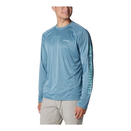 Columbia Men's Fork Stream™ Heather UPF Long Sleeve Shirt