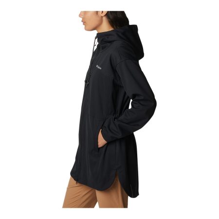 Columbia Women's Flora Park Long Adjustable Softshell Jacket