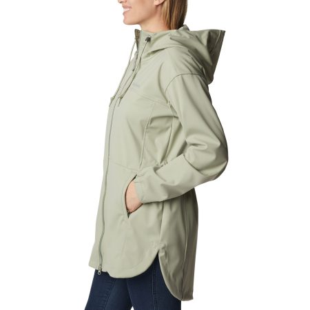 Columbia Women's Flora Park Long Adjustable Softshell Jacket