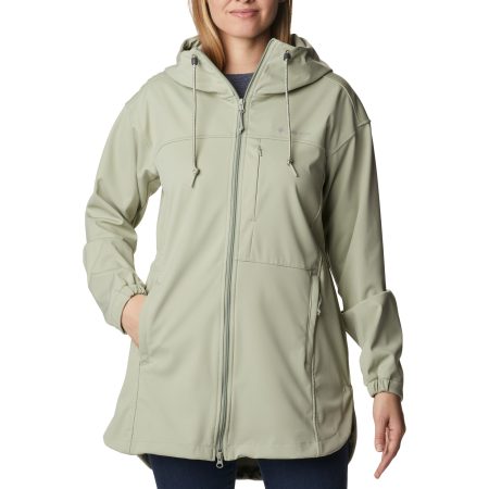 Columbia Women's Flora Park Long Adjustable Softshell Jacket