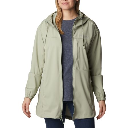 Columbia Women's Flora Park Long Adjustable Softshell Jacket