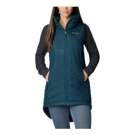 Columbia Women's Heavenly Vest, Insulated, Semi-Fitted, Winter, Long