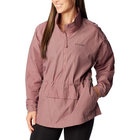 Columbia Women's Paracutie Anorak Lightweight Breathable Windbreaker Jacket