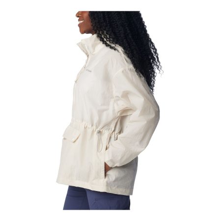 Columbia Women's Paracutie Anorak Lightweight Breathable Windbreaker Jacket