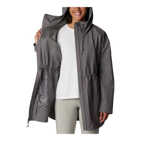 Columbia Women's Sage Lake Lightweight Anorak Lined Long Jacket