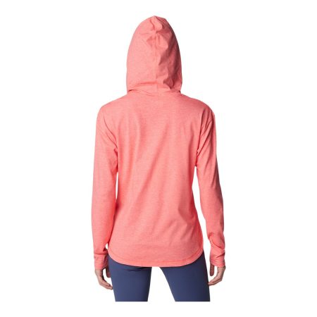 Columbia Women's Sun Trek Long Sleeve Hooded Pullover