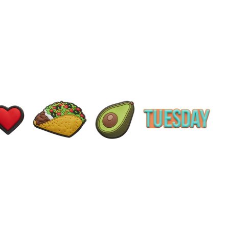 Crocs Taco Tuesday Jibbitz - 5 Pack