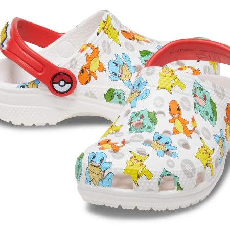 Crocs Kids' Grade/Pre-School Pokemon II Classic Clogs