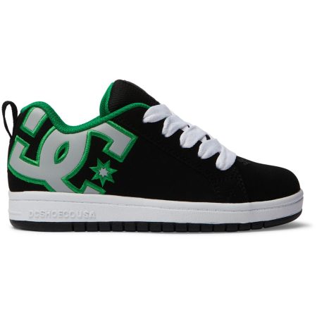 DC Kids' Pre-School/Grade School Court Graffix Comfortable Leather Skate Sneaker Shoes