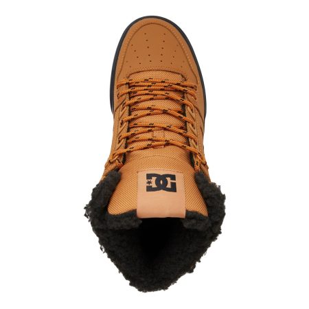 DC Men's Pure High-Top Textile Mesh High-Top Winter Shoes