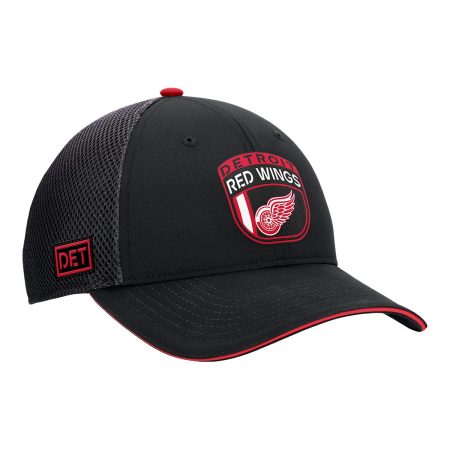 Detroit Red Wings Fanatics Authentic Pro Draft Structured Trucker Cap