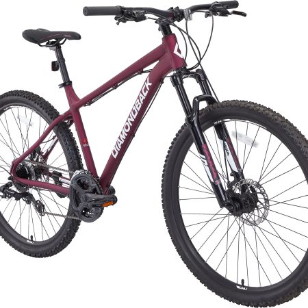 Diamondback Expresso 27.5" Mountain Bike, 24 Speed, Aluminum Frame, Mechanical Disc Brakes, Hardtail