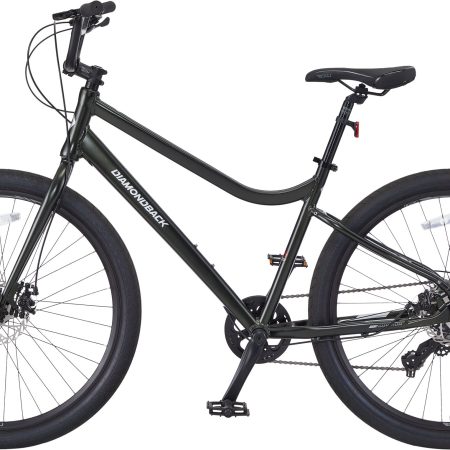 Diamondback Greenway 27.5" Urban Bike, 7 Speed, Aluminum Frame, Mechanical Disc Brakes, Commuter