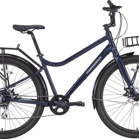 Diamondback Greenway 27.5" Urban Bike, 8 Speed, Aluminum Frame, Mechanical Disc Brakes, Commuter