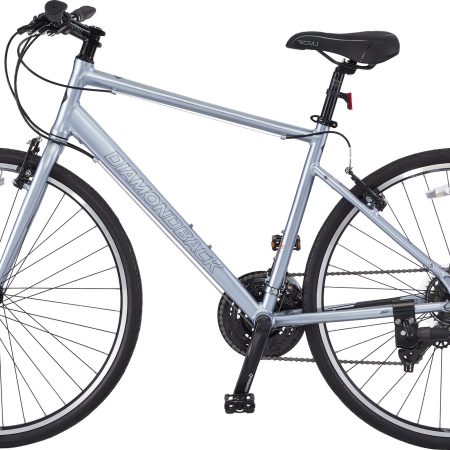 Diamondback Lachine 1 700c Hybrid Bike, 7 Speed, Aluminum, V-Brakes, Hardtail