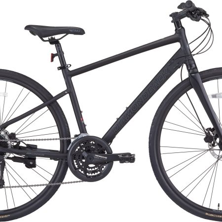 Diamondback Lachine 700C Hybrid Bike, 27 Speed, Aluminum Frame, Tektro Disc Brakes, Commuter