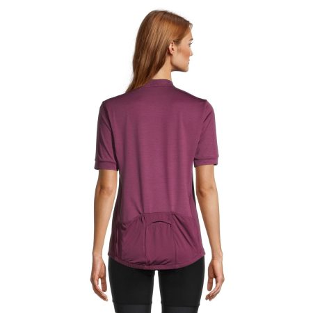 Diamondback Women's Half Zip Cycling Jersey, Relaxed Fit