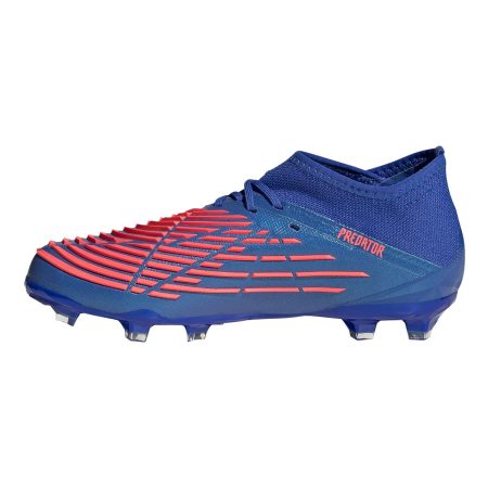 adidas Kids' Junior Predator Edge.1 Firm Ground Outdoor Soccer Cleats