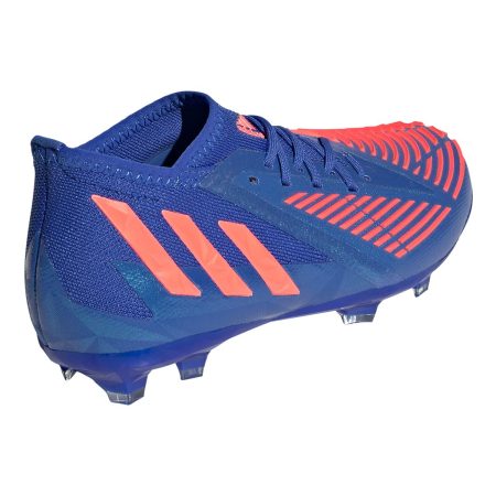 adidas Kids' Junior Predator Edge.1 Firm Ground Outdoor Soccer Cleats