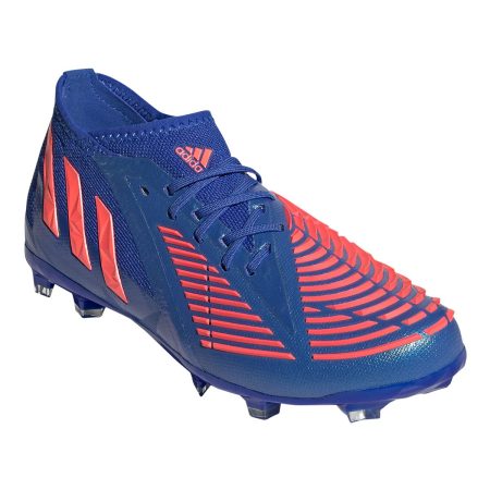 adidas Kids' Junior Predator Edge.1 Firm Ground Outdoor Soccer Cleats