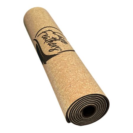 Care Feathers™ Cork and Rubber 72" 5mm Yoga Mat