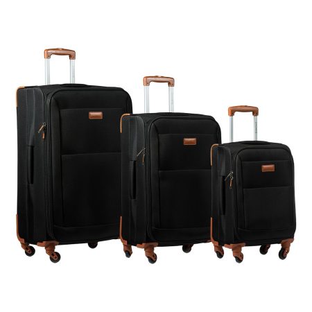 Champs Classic 3 Piece Softcase Luggage Set