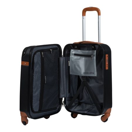 Champs Vintage 2 Piece Hardside Expandable Luggage Set