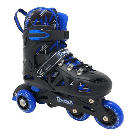 Chicago Skates Junior Adjustable Inline Skates Combo Set