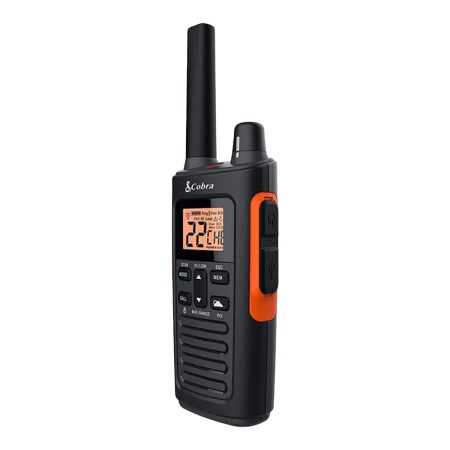 Cobra 40-Mile Range Rugged Two-Way Radio, 2 Pack