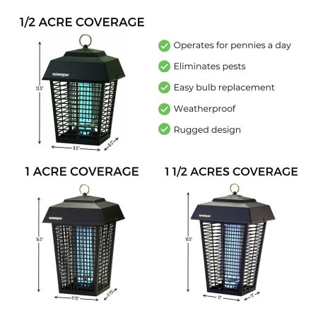 Flowtron 1/2 Acre 15 Watts Electronic Insect Killer