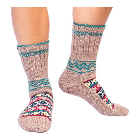 FAZL Women's Handmade Cozy Himalayan Socks