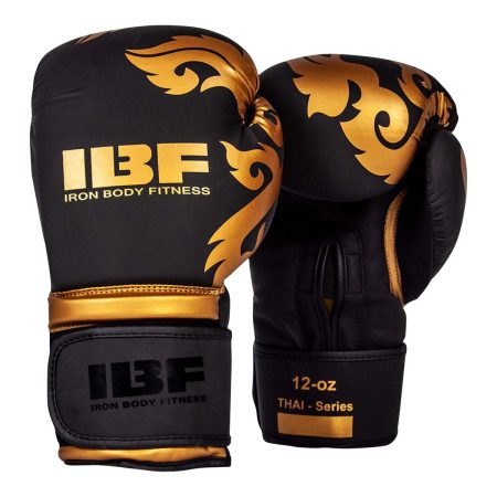 Iron Body Fitness Thai 12 oz Boxing Gloves