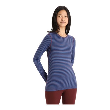 Icebreaker Women's 200 Oasis Crewneck Long Sleeve Base Layer Top