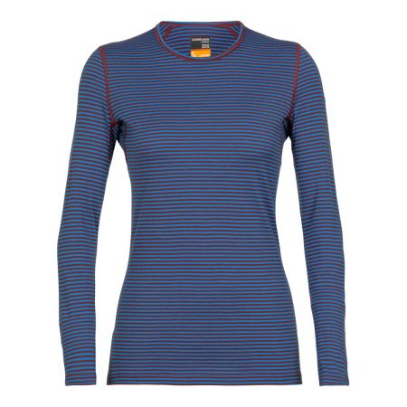 Icebreaker Women's 200 Oasis Crewneck Long Sleeve Base Layer Top